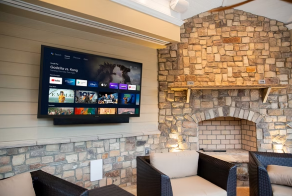 outdoor tv mounting